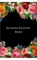 Expense Keeping Book: Tracker, planner, ledger and organizer. Monthly bill payment log book for business, personal and household.