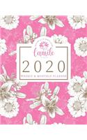 2020 Planner Weekly & Monthly Planner - Creating A Life Worth Living Camile Planners: Sunflowers & Lillies Pink Jan 1, 2020 - Dec 31, 2020 Agenda - Large Writing Calendar - A Year at A Glance - Inspirational Quotes - Daily To Do's - W