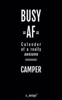 Calendar 2020 for Campers / Camper