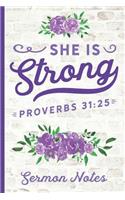 She Is Strong Proverbs 31