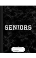 Distressed Seniors Graduation Composition Notebook