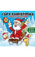 I Spy Christmas Activity Coloring Book For Kids Ages 2-5