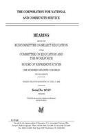 The Corporation for National and Community Service