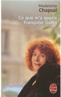 Ce Que M a Appris Francoise Dolto