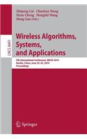 Wireless Algorithms, Systems, and Applications