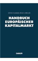 Handbuch Europäischer Kapitalmarkt