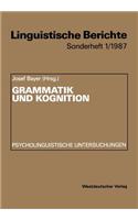 Grammatik Und Kognition