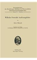 Wilhelm Ostwalds Auslösungslehre
