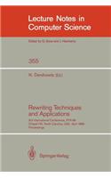 Rewriting Techniques and Applications