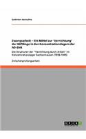 Zwangsarbeit - Ein Mittel zur 'Vernichtung' der Häftlinge in den Konzentrationslagern der NS-Zeit: Die Strukturen der "Vernichtung durch Arbeit" im Konzentrationslager Sachsenhausen (1936-1945)(German)