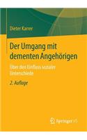 Der Umgang mit dementen Angehörigen