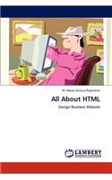 All About HTML