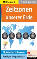 Zeitzonen unserer Erde: Montessori-Lege- & Lernmaterial