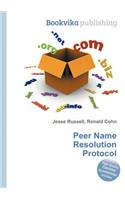 Peer Name Resolution Protocol