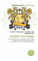 Scottish Crest Badge: (English)