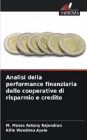 Analisi della performance finanziaria delle cooperative di risparmio e credito