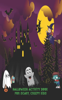 Kids Halloween Activity Book