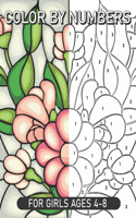 Color By Numbers For Girls Ages 4-8