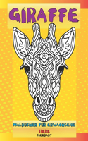 Malbucher fur Erwachsene - Tierbaby - Tiere - Giraffe