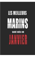 Les Meilleurs Marins sont nés en Janvier carnet de notes