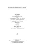 Promoting disease management in Medicare