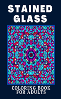 Stained Glass Coloring Book For Adults