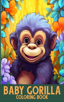 Baby Gorilla Coloring Book