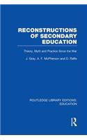 Reconstructions of Secondary Education