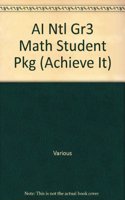 AI Ntl Gr3 Math Student Pkg