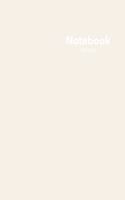 Dot Grid Notebook: Stylish Smoky White Notebook, 120 Dotted Pages 8.5 x 11 inches Large Journal - Softcover Color Trends Collection(Color Trends)
