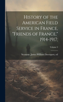 History of the American Field Service in France, 