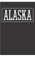 Alaska Gift Notebook: Alaska 6x9 Dot Grid Dotted 120 Pages School College Notebook