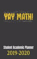 Yay Math! Student Academic Planner 2019-2020