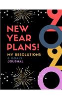 New Year Plans Resolutions Journal 2020