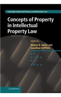 Concepts of Property in Intellectual Property Law