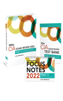 Wiley CIA 2022 Part 3: Exam Review + Test Bank + Focus Notes, Business Knowledge for Internal Auditing Set