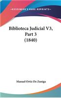 Biblioteca Judicial V3, Part 3 (1840)