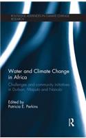 Water and Climate Change in Africa