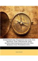 Verpfandung Fremder Sachen