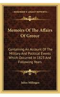Memoirs Of The Affairs Of Greece