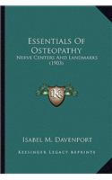Essentials of Osteopathy