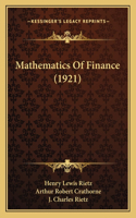 Mathematics of Finance (1921)
