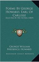 Poems By George Howard, Earl Of Carlisle