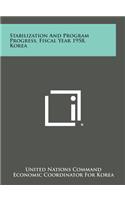 Stabilization and Program Progress, Fiscal Year 1958, Korea