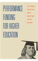 Performance Funding for Higher Education