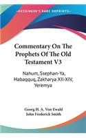 Commentary On The Prophets Of The Old Testament V3