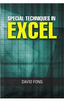 Special Techniques in Excel