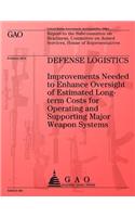 Defense Logistics: Improvements Needed to Enhance Oversight of Estimated Longterm Costs for Operating and Supporting Major Weapon Systems