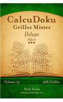 CalcuDoku Grilles Mixtes Deluxe - Difficile - Volume 14 - 468 Grilles: (14 Calcudoku)