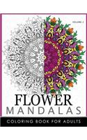 Floral Mandala Coloring Books Volume 2